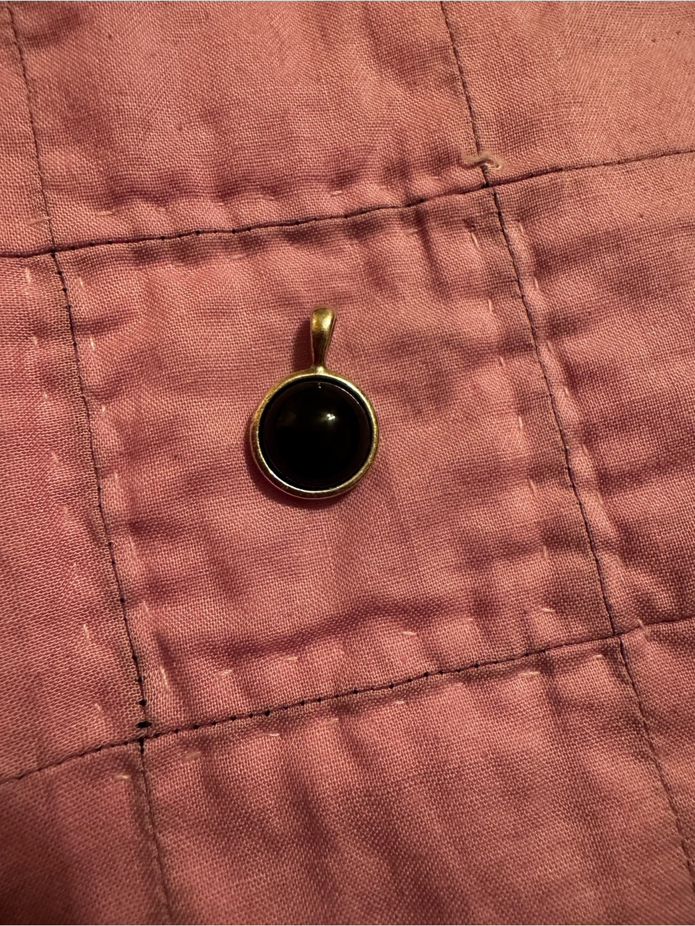 Black Onyx Pendant Air & Anchor